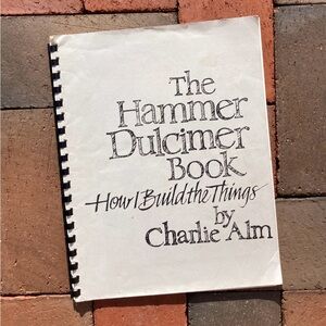 Signed The Hammer Dulcimer Book Musical Stringed Instrument Handmade Music